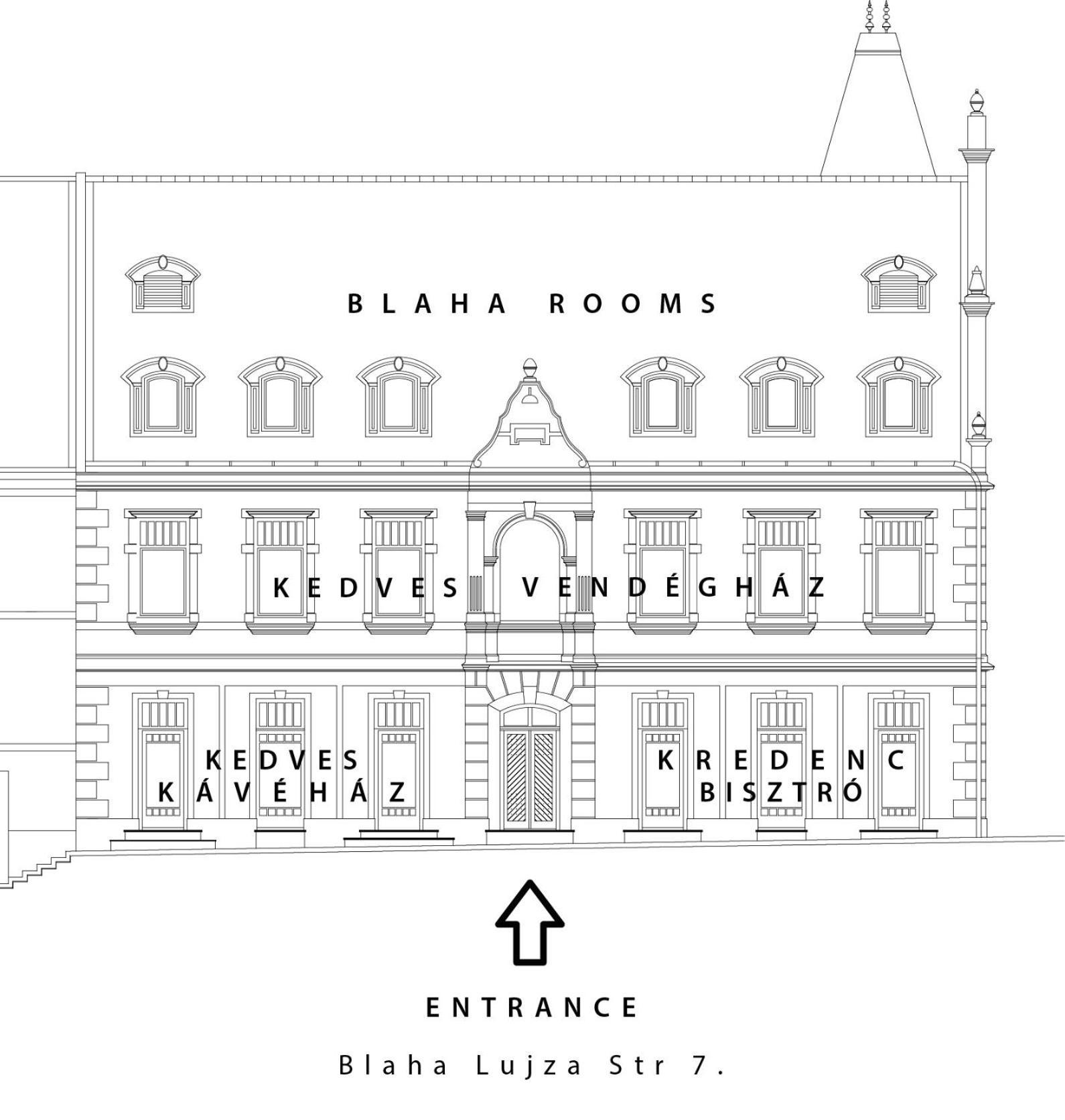 Blaha Rooms 巴拉顿菲赖德 外观 照片